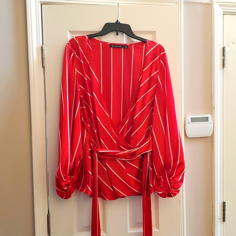 Women's INC Wrap Blouse